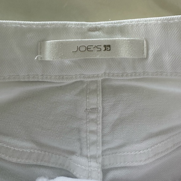 Joe’s white Ozzie micros denim shorts with frayed hem - Picture 5 of 9